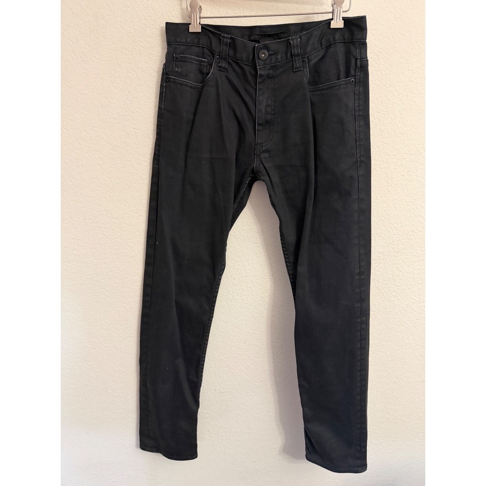 Standard Cloth Mens Black Skinny Jeans Size (Fits 30x30) Denim Pants